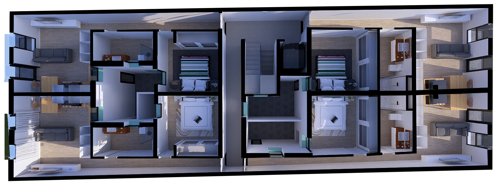 PLANTA PRIMERA Y SEGUNDA